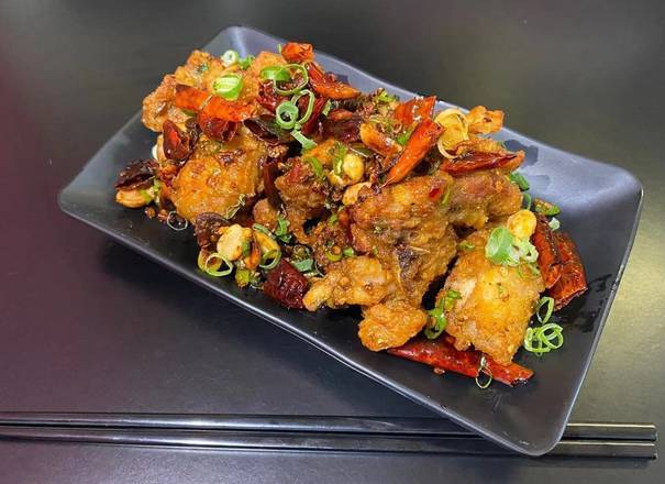 Spicy Chicken Ribs (Main Only) 辣子鸡扒